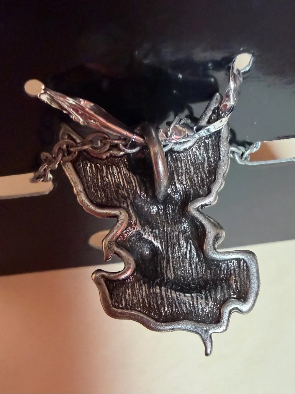 NWT Silver Angel Pendant Necklace